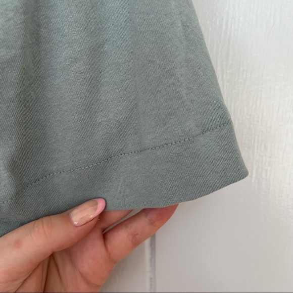 ⚡️SOLD⚡️ H&M oversized turquoise t shirt dress - Picture 10 of 12